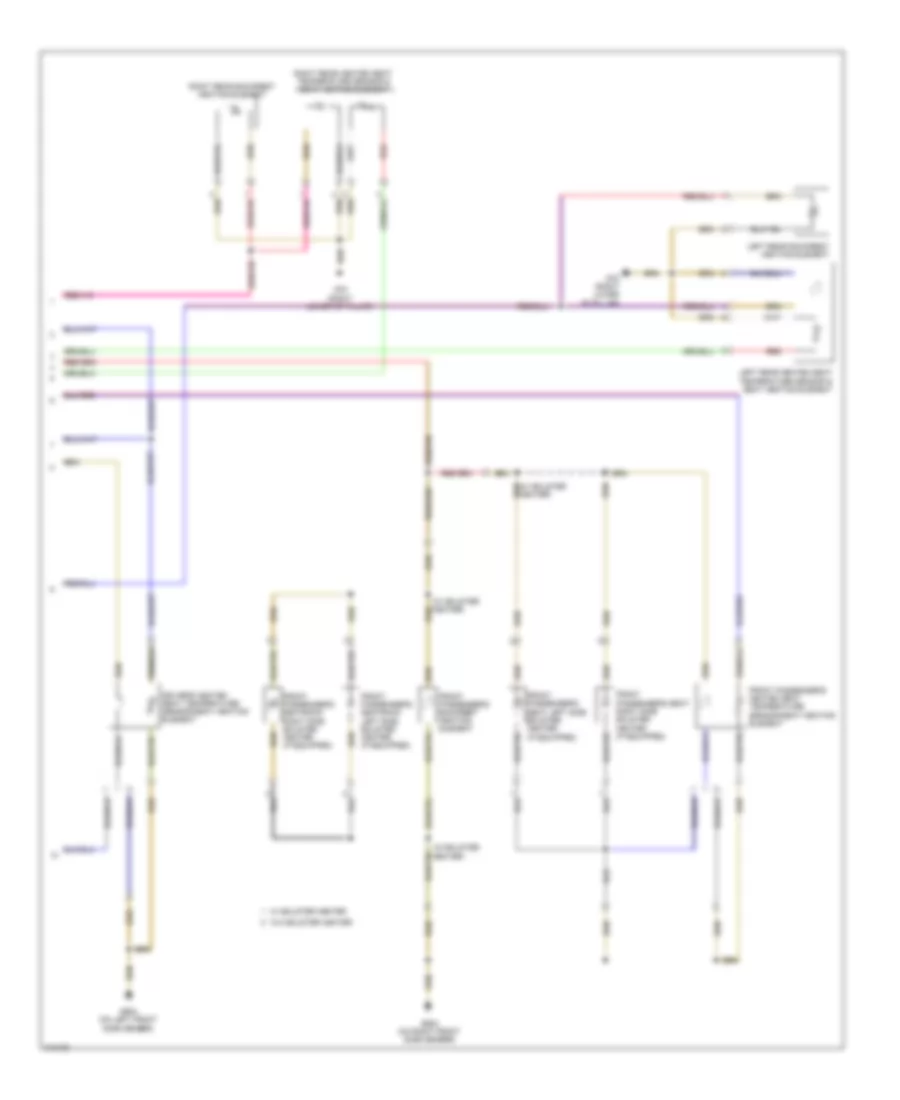 Heated Seats Wiring Diagram 2 of 2 for Volkswagen CC VR6 Sport 2009