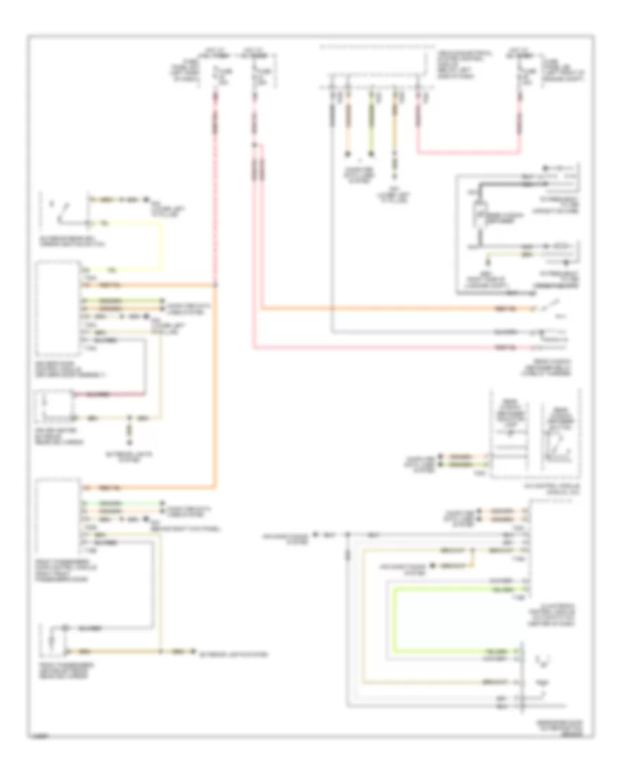 Defoggers Wiring Diagram with High Equipment for Volkswagen Jetta Hybrid SEL 2014