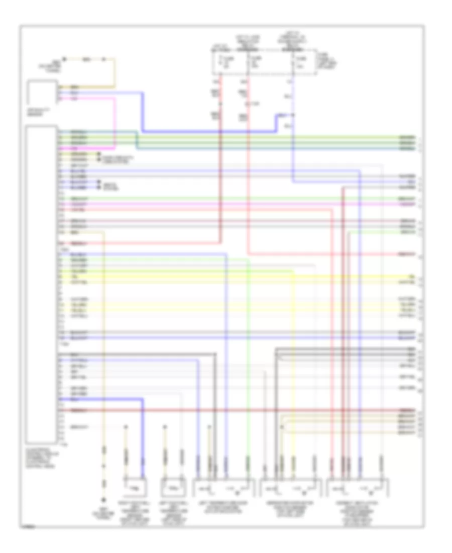 Automatic A C Wiring Diagram 1 of 3 for Volkswagen CC R Line 2012