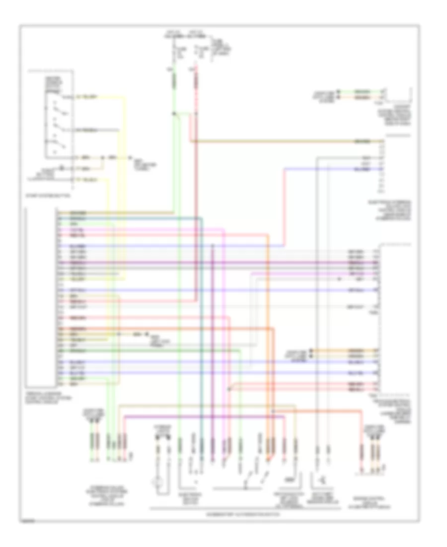 Access Start Wiring Diagram for Volkswagen CC R Line 2012