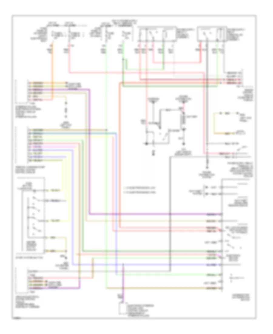 2 0L Turbo Starting Wiring Diagram with Access Start Authorization for Volkswagen CC R Line 2012