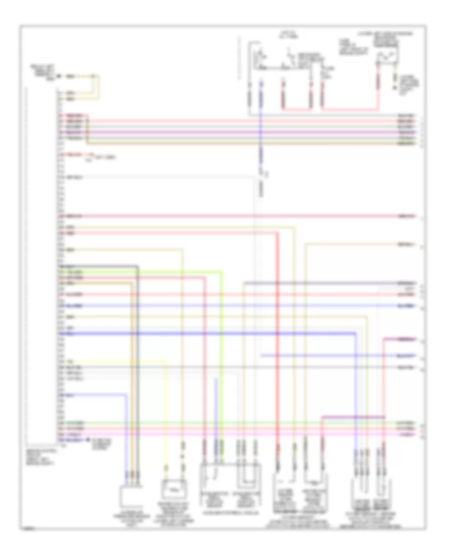 1.8L Turbo, Engine Performance Wiring Diagram (1 of 6) for Volkswagen Jetta S 2014
