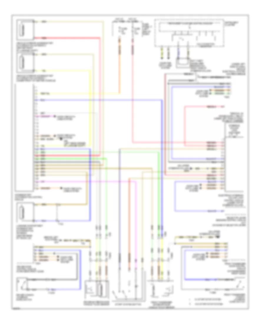 Access Start Wiring Diagram for Volkswagen Eos Executive 2012