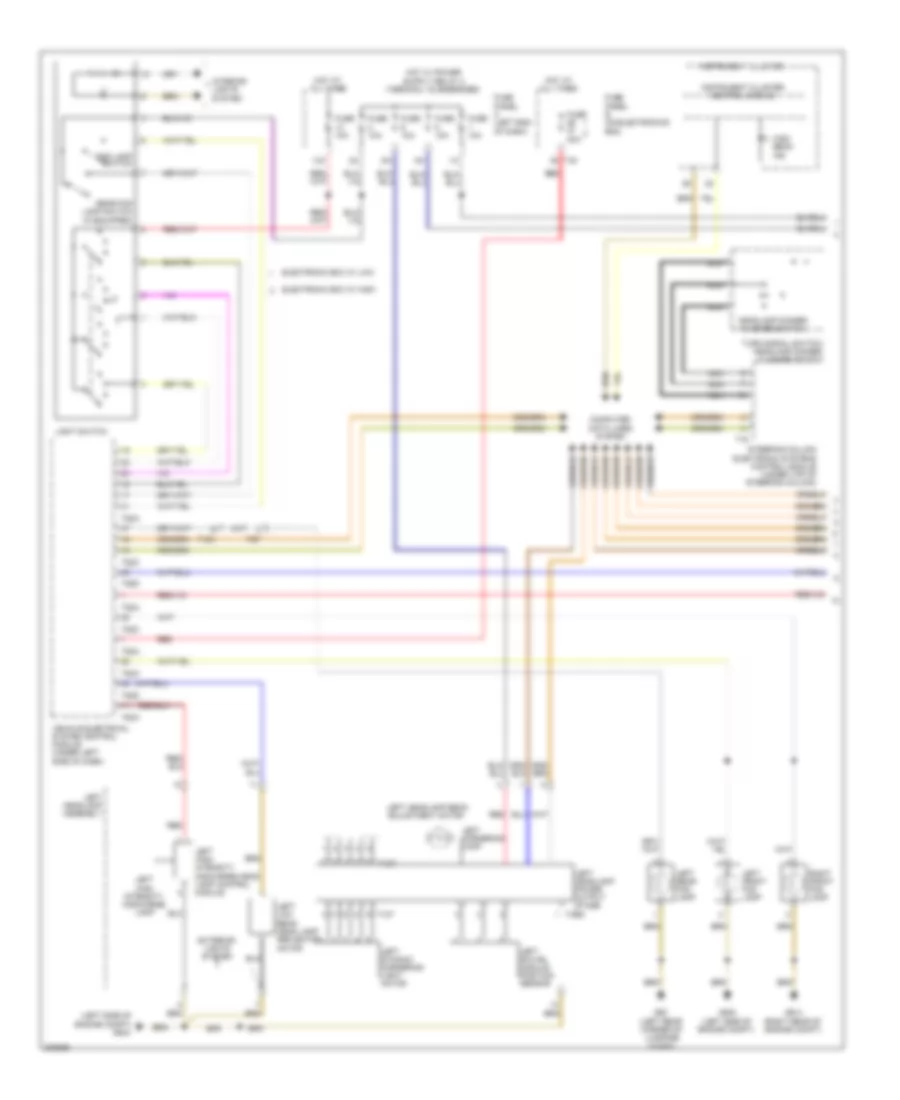 Headlights Wiring Diagram with HID Headlamps 1 of 2 for Volkswagen Eos Executive 2012