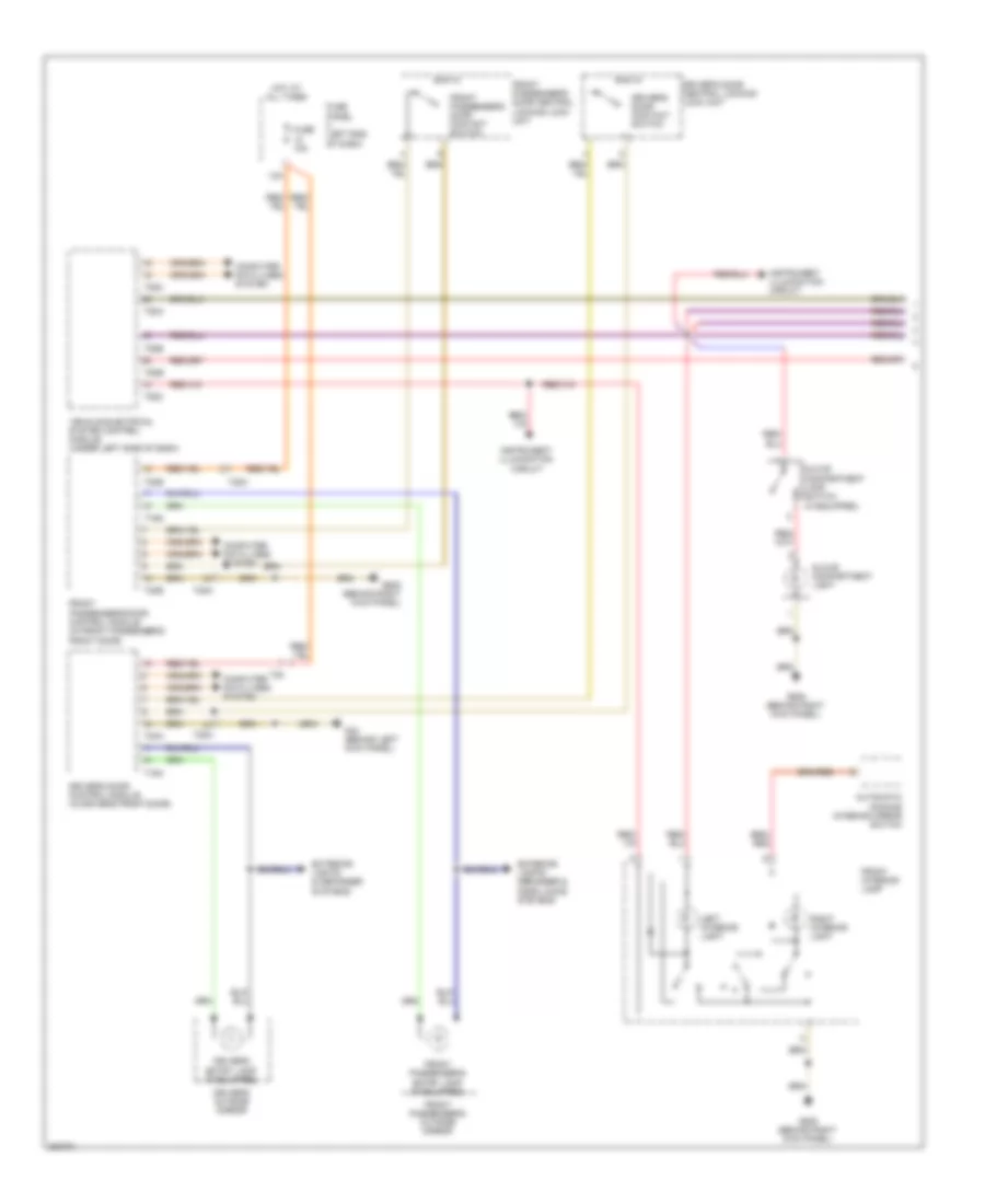 Courtesy Lamps Wiring Diagram 1 of 2 for Volkswagen Eos Executive 2012