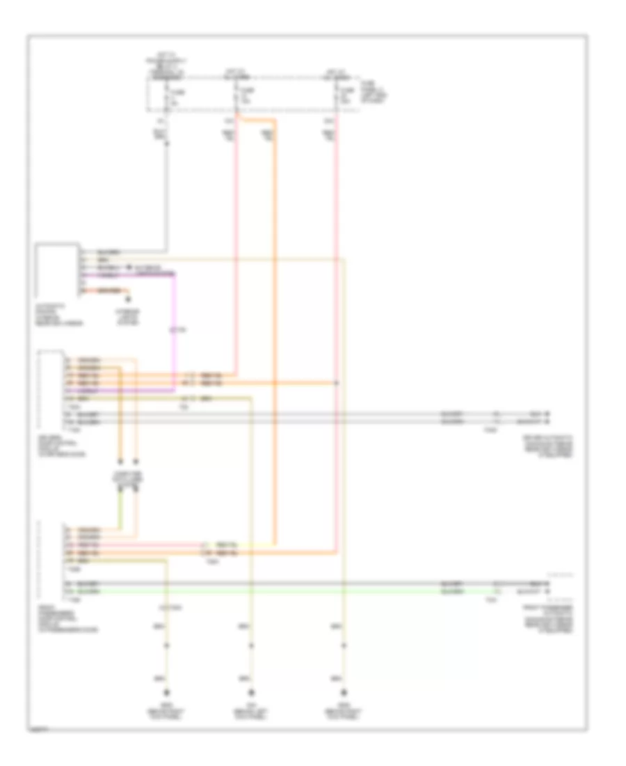 Automatic Day Night Mirror Wiring Diagram for Volkswagen Eos Executive 2012