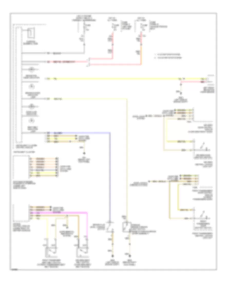 Buzzer Wiring Diagram for Volkswagen Eos Executive 2012