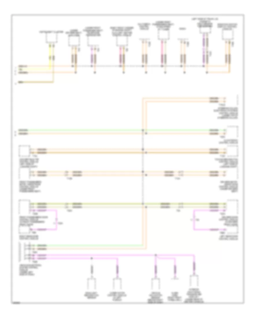 Computer Data Lines Wiring Diagram (2 of 2) for Volkswagen Eos Komfort 2012