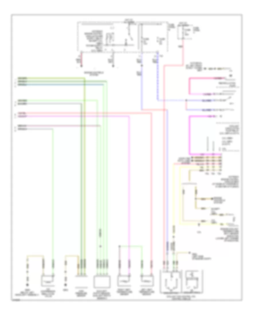 Automatic A C Wiring Diagram 3 of 3 for Volkswagen Jetta S 2009