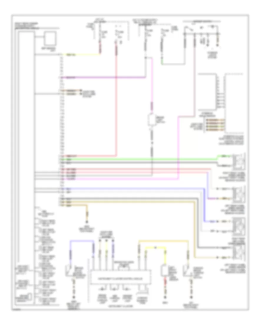 Anti lock Brakes Wiring Diagram with ESP for Volkswagen Jetta S 2009