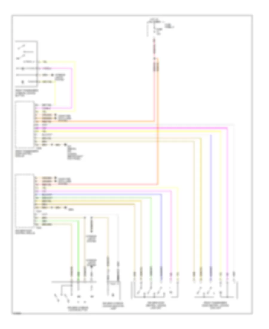 Anti theft Wiring Diagram 1 of 2 for Volkswagen Jetta S 2009