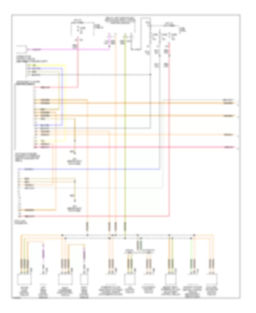 Computer Data Lines Wiring Diagram 1 of 2 for Volkswagen Jetta S 2009