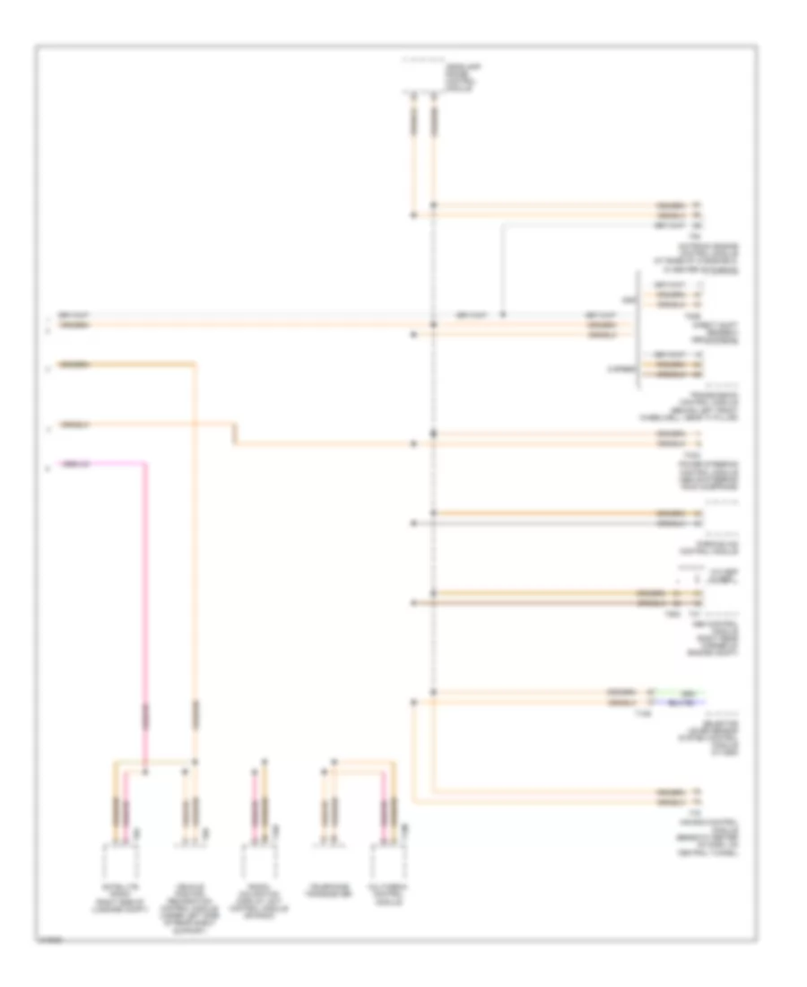 Computer Data Lines Wiring Diagram (2 of 2) for Volkswagen Jetta S 2009