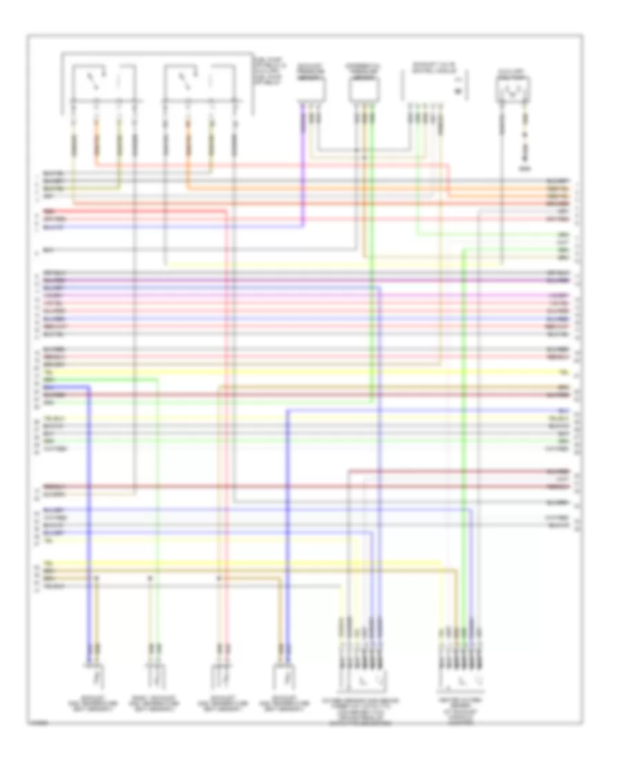 2 0L Engine Performance Wiring Diagram CBEA 2 of 6 for Volkswagen Jetta S 2009