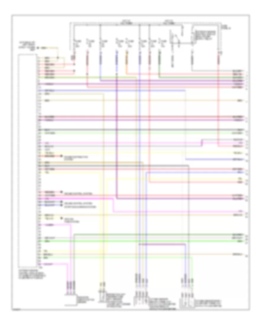 2 0L Engine Performance Wiring Diagram CBFA 1 of 6 for Volkswagen Jetta S 2009