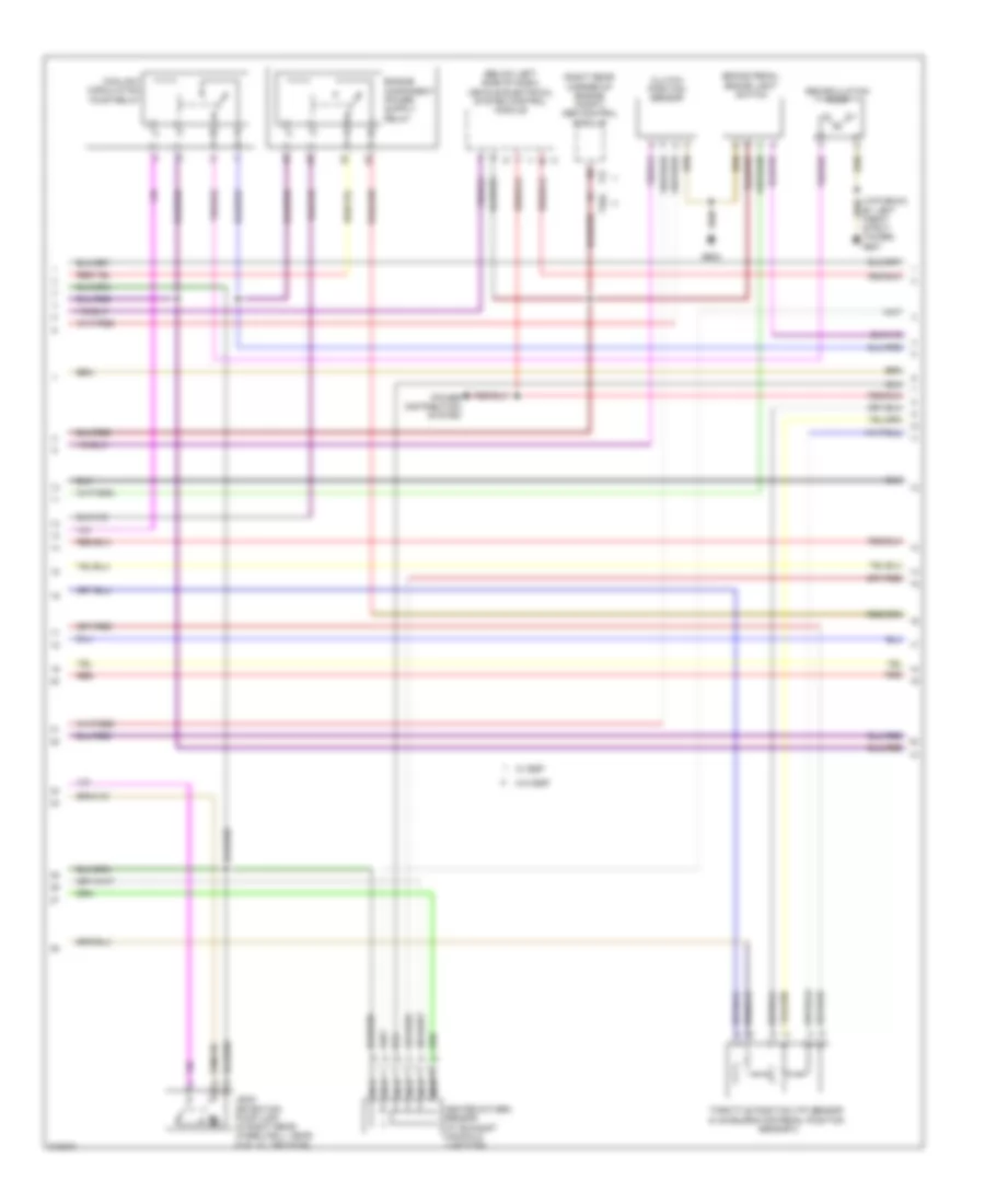 2 0L Engine Performance Wiring Diagram CBFA 2 of 6 for Volkswagen Jetta S 2009