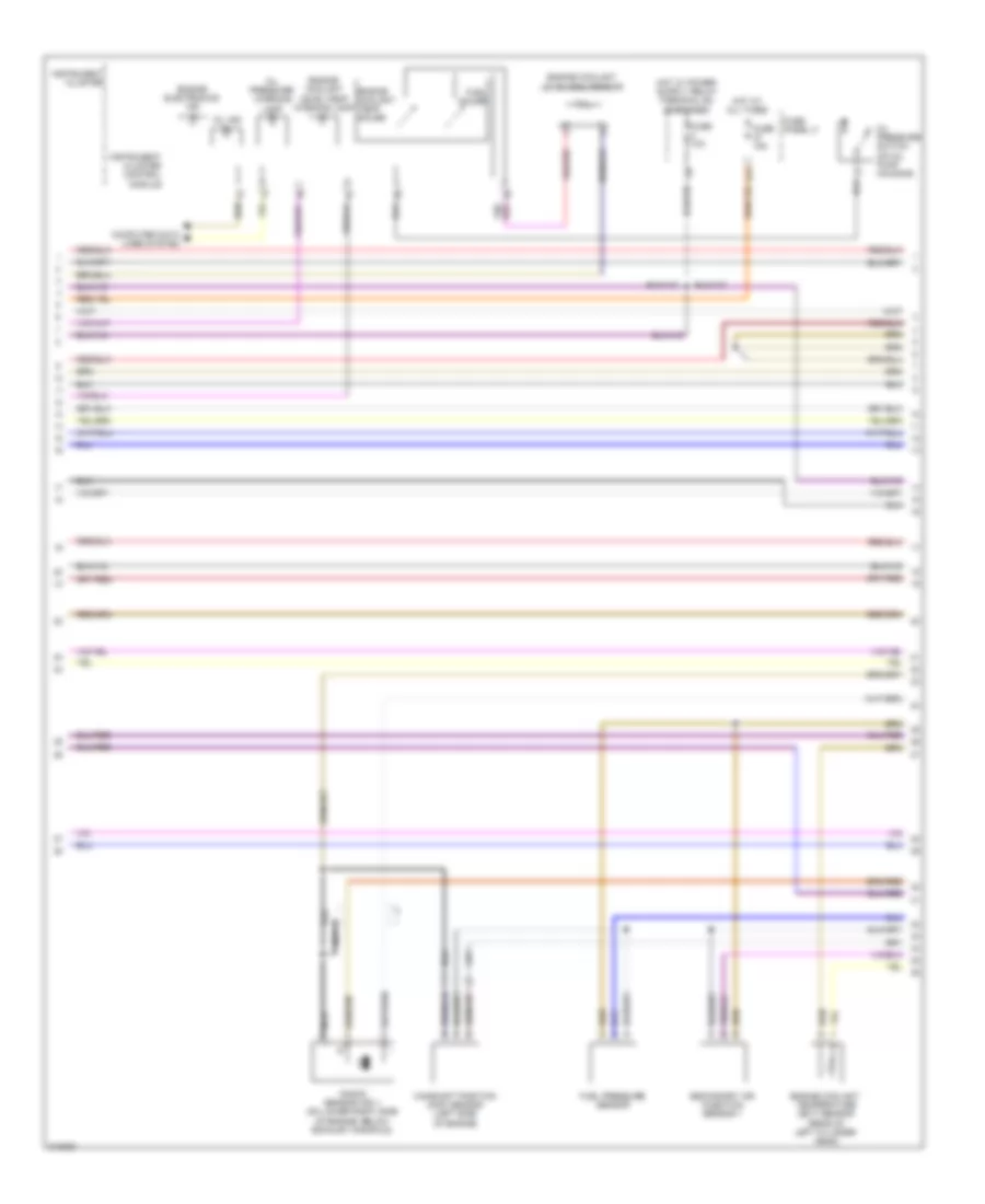 2 0L Engine Performance Wiring Diagram CBFA 4 of 6 for Volkswagen Jetta S 2009