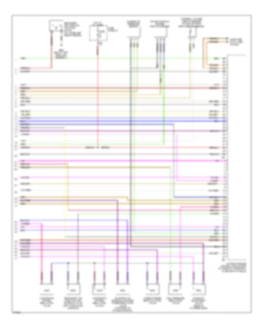 2 0L Engine Performance Wiring Diagram CBFA 6 of 6 for Volkswagen Jetta S 2009