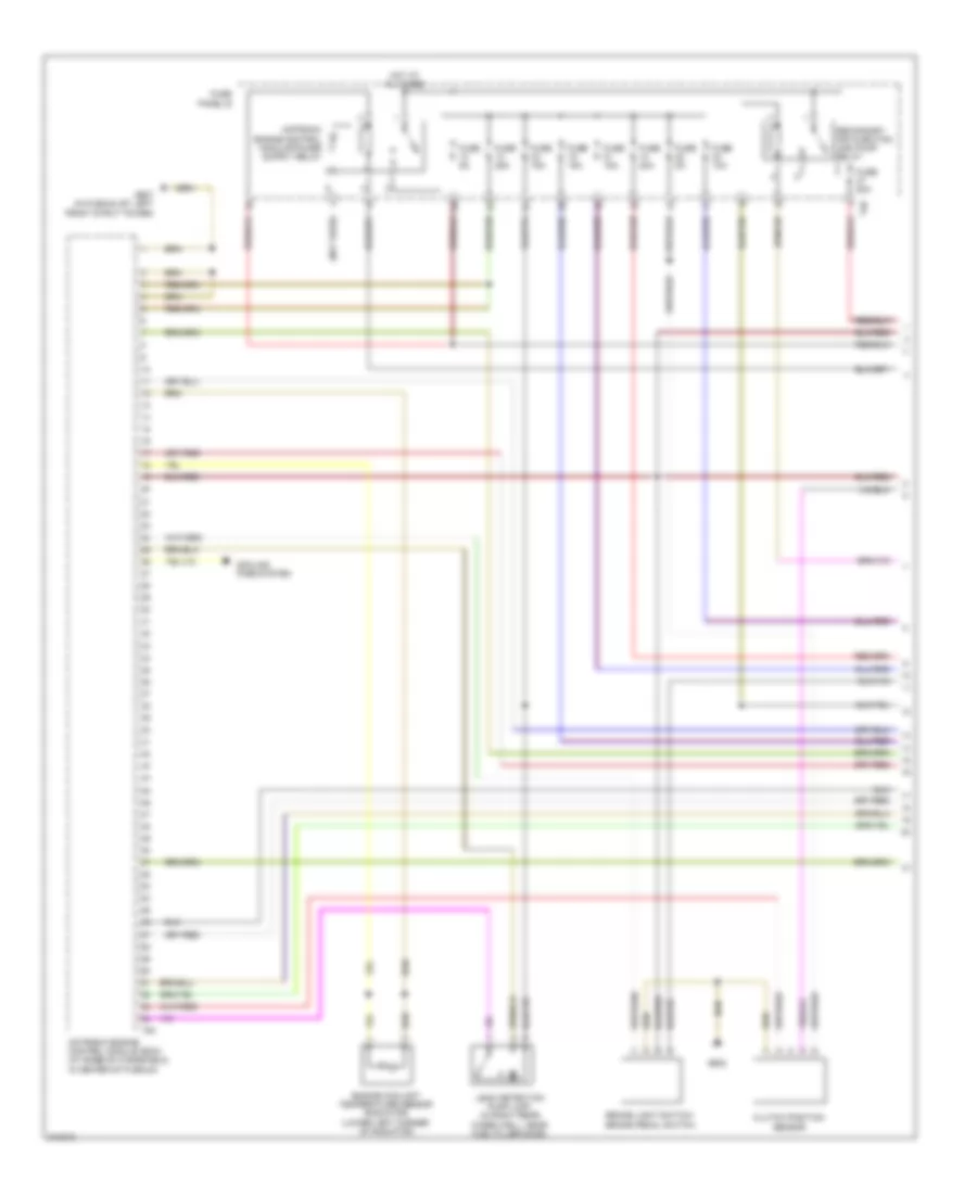 2 5L Engine Performance Wiring Diagram CBTA 1 of 5 for Volkswagen Jetta S 2009