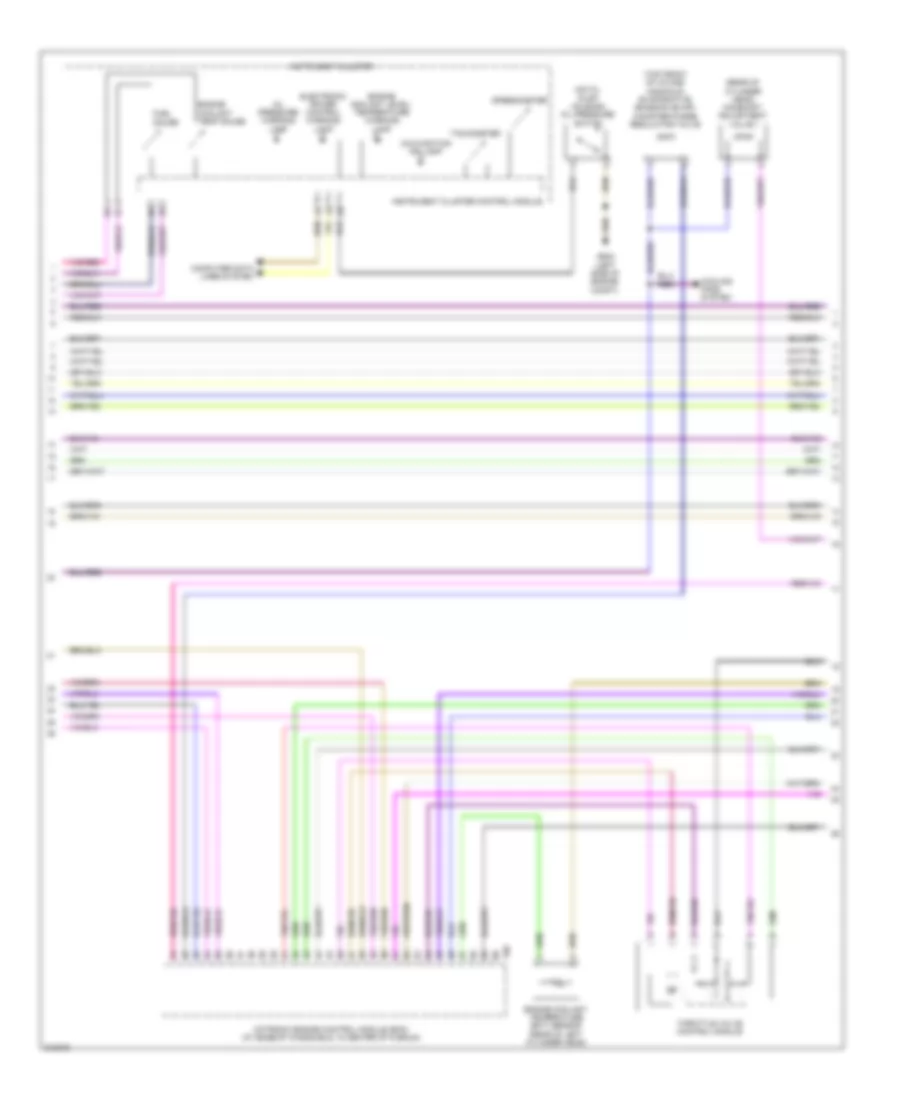 2 5L Engine Performance Wiring Diagram CBTA 4 of 5 for Volkswagen Jetta S 2009