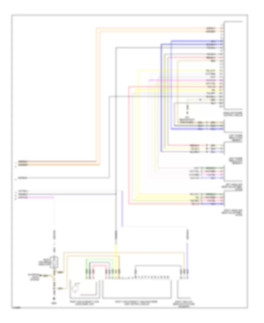 Headlights Wiring Diagram with High Intensity Discharge 2 of 2 for Volkswagen Jetta S 2009