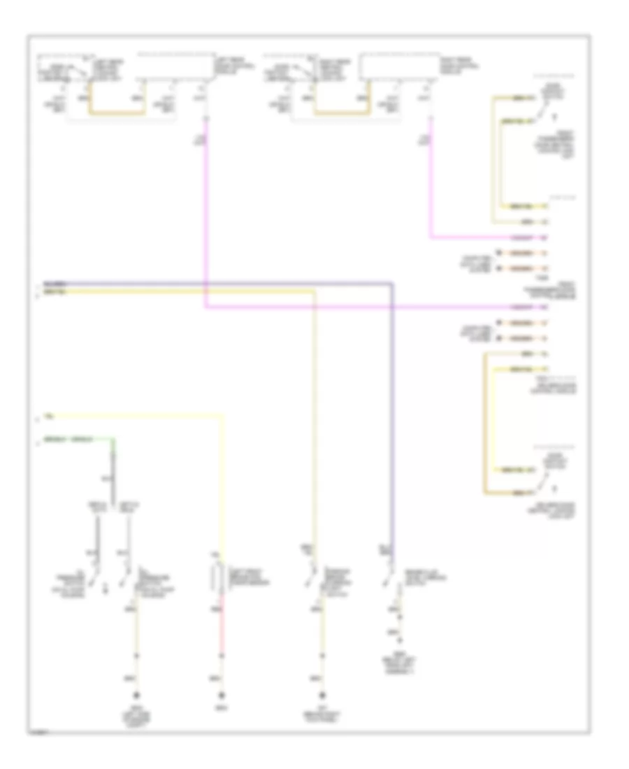 Instrument Cluster Wiring Diagram (2 of 2) for Volkswagen Jetta S 2009