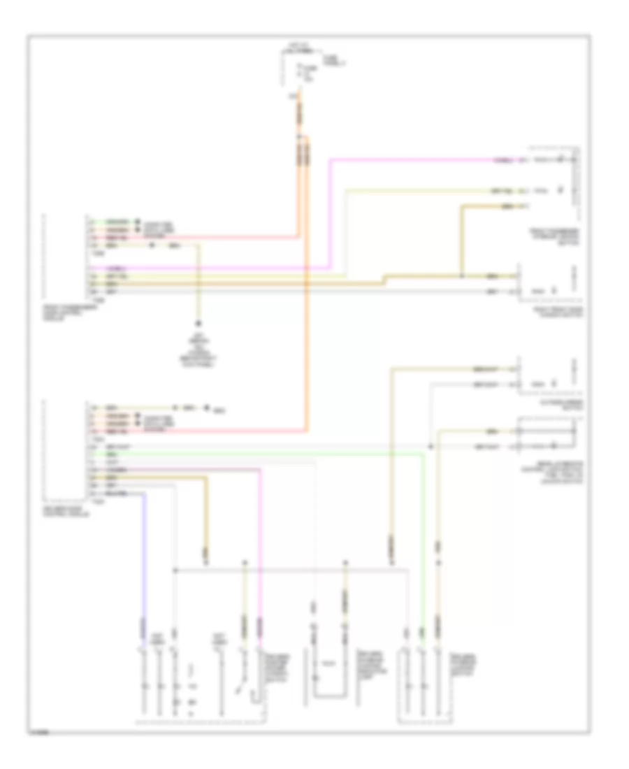 Instrument Illumination Wiring Diagram 2 of 2 for Volkswagen Jetta S 2009