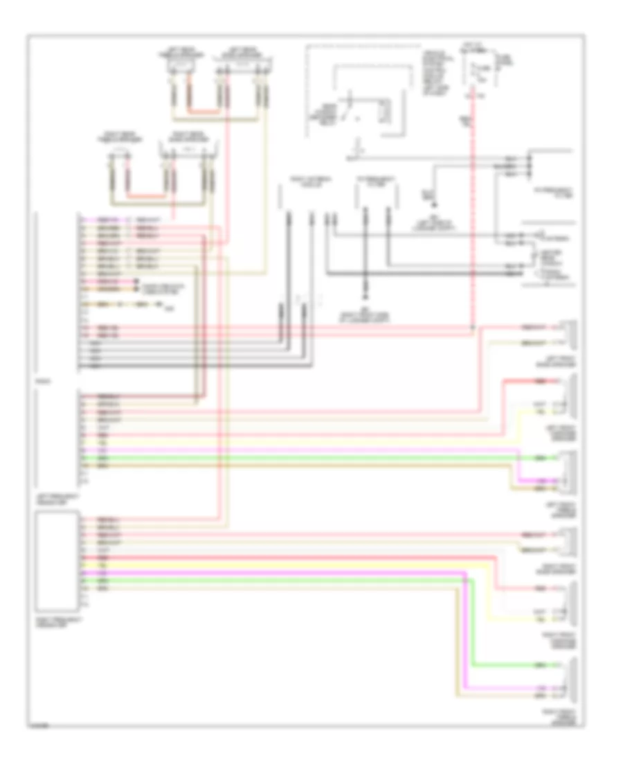 Base Radio Wiring Diagram for Volkswagen Jetta S 2009