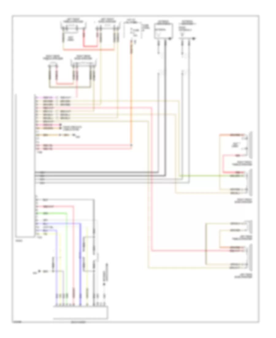 Radio Wiring Diagram for Volkswagen Jetta S 2009