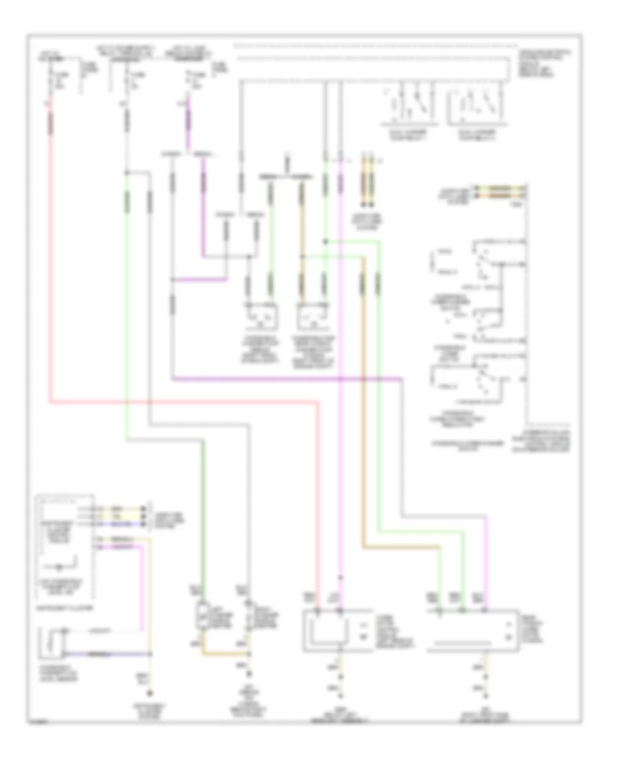 WiperWasher Wiring Diagram for Volkswagen Jetta S 2009