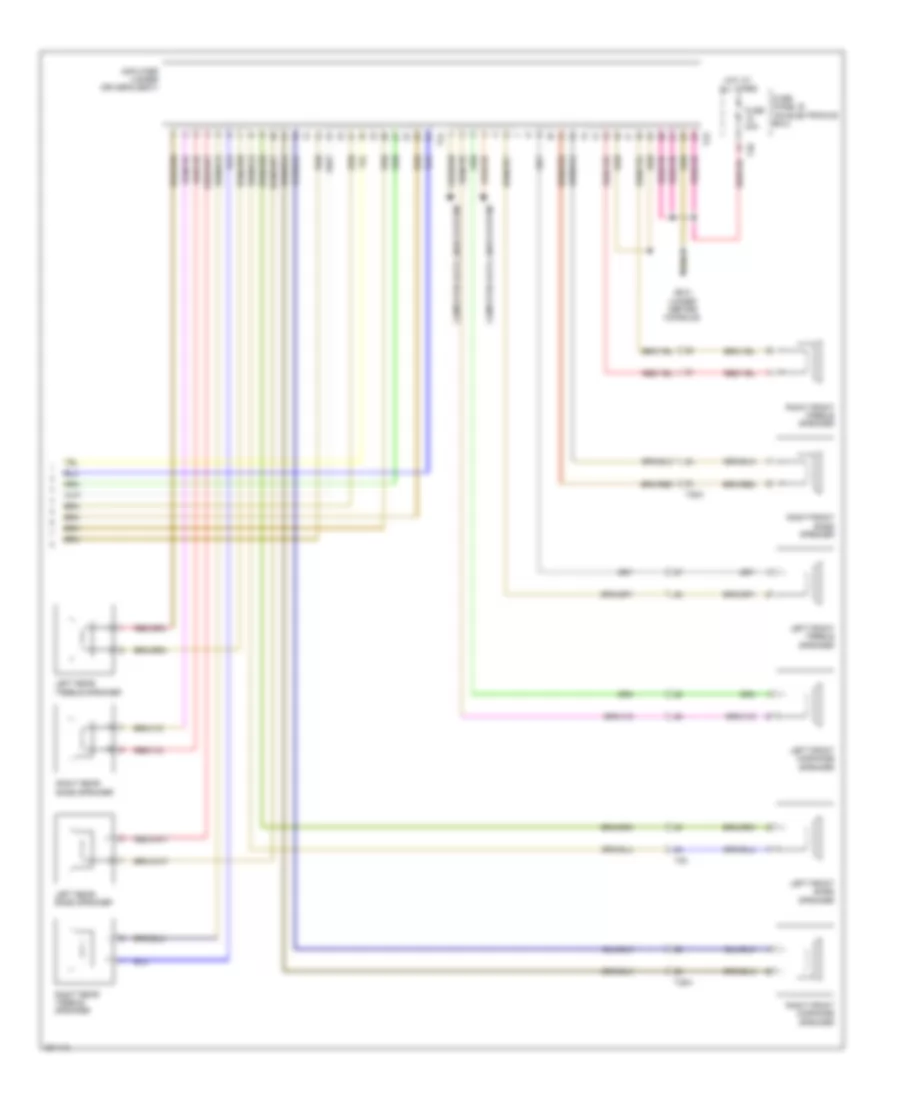 Premium Radio Wiring Diagram (2 of 2) for Volkswagen Eos Lux 2012