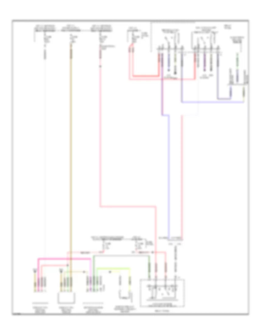 4.2L, Cooling Fan Wiring Diagram for Volkswagen Touareg 2004