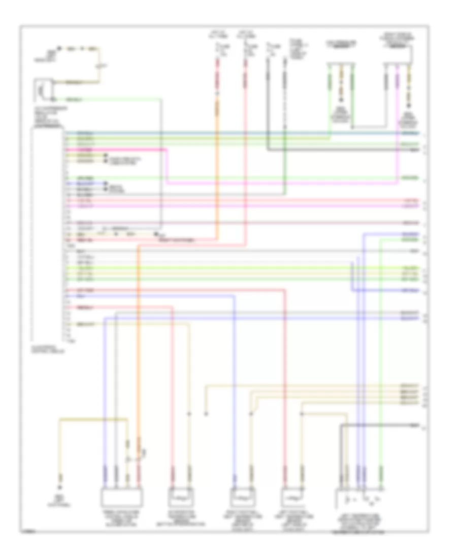 Automatic A C Wiring Diagram 1 of 3 for Volkswagen Golf 2012