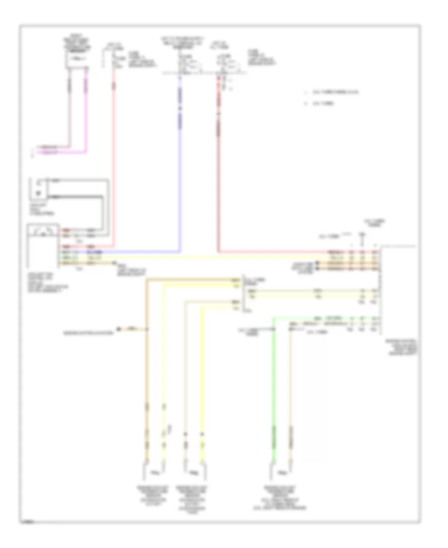 Automatic AC Wiring Diagram (3 of 3) for Volkswagen Golf 2012