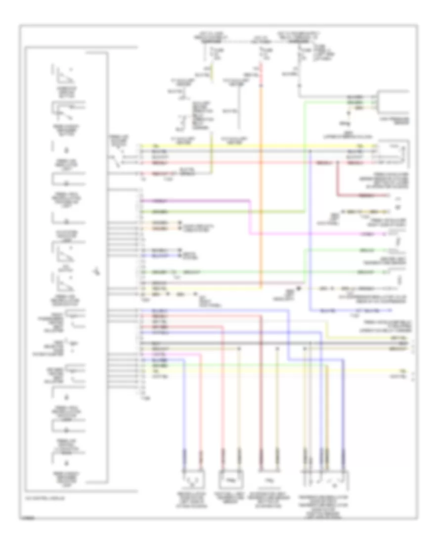 Manual AC Wiring Diagram (1 of 2) for Volkswagen Golf 2012