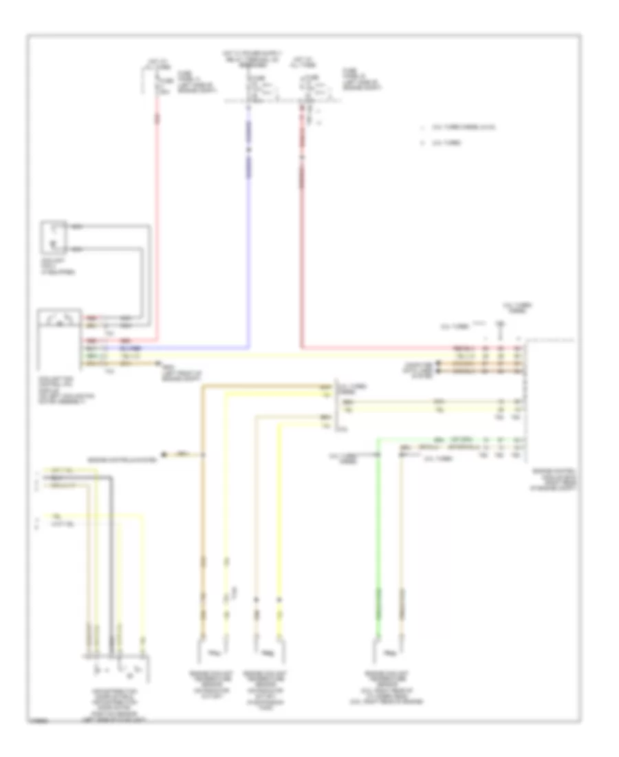 Manual A C Wiring Diagram 2 of 2 for Volkswagen Golf 2012