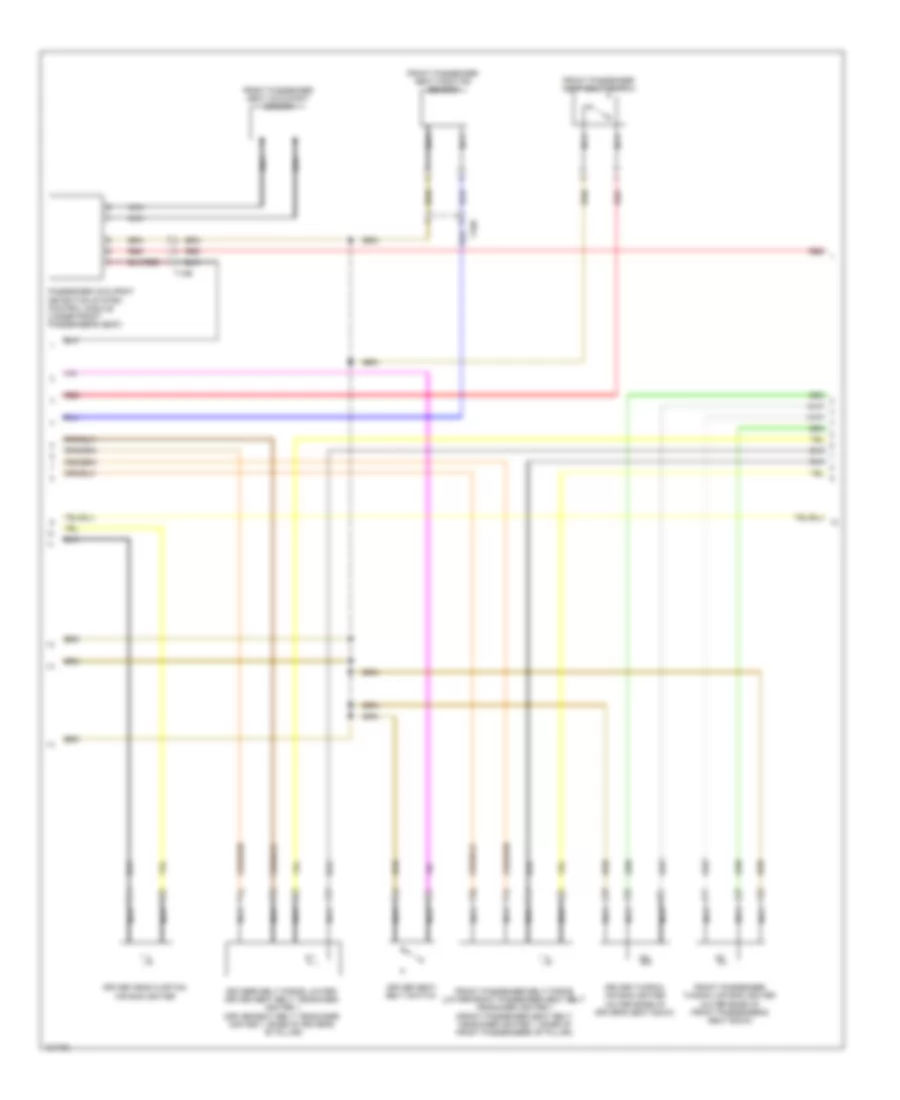 Supplemental Restraints Wiring Diagram (2 of 3) for Volkswagen Passat S 2014