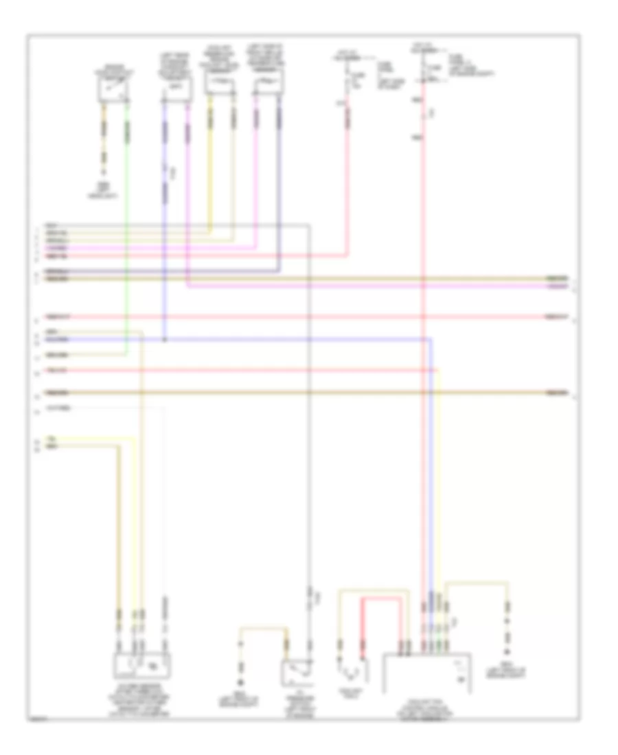 2.0L Turbo, Engine Performance Wiring Diagram (4 of 6) for Volkswagen Golf R 2012