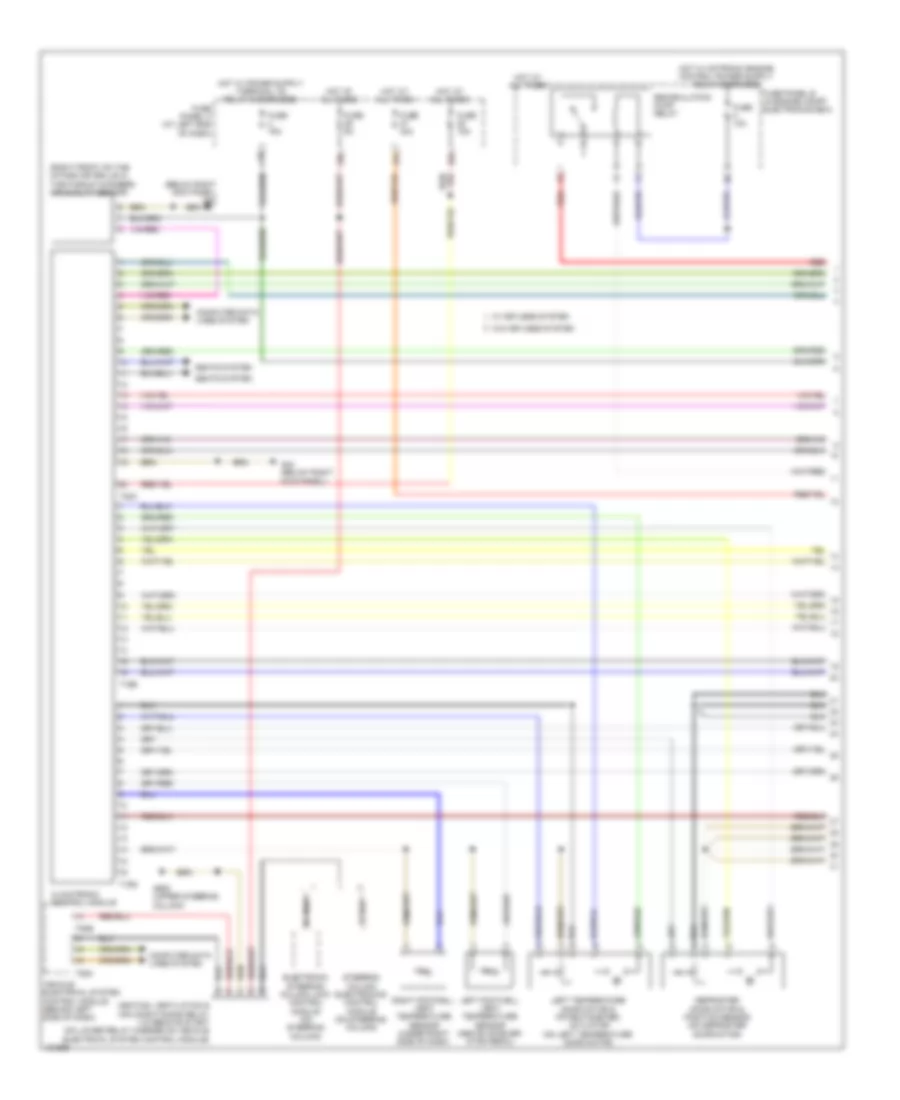 Automatic AC Wiring Diagram (1 of 3) for Volkswagen Passat SE 2014
