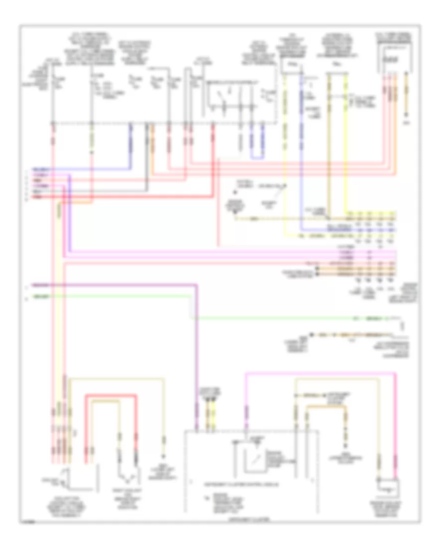 Manual A C Wiring Diagram 2 of 2 for Volkswagen Passat SE 2014
