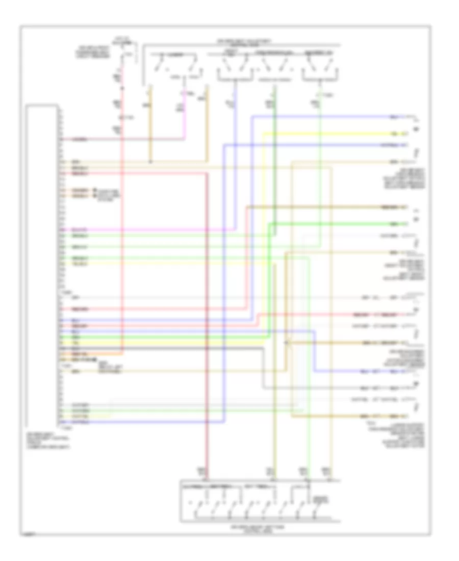 Memory Systems Wiring Diagram for Volkswagen Passat SE 2014