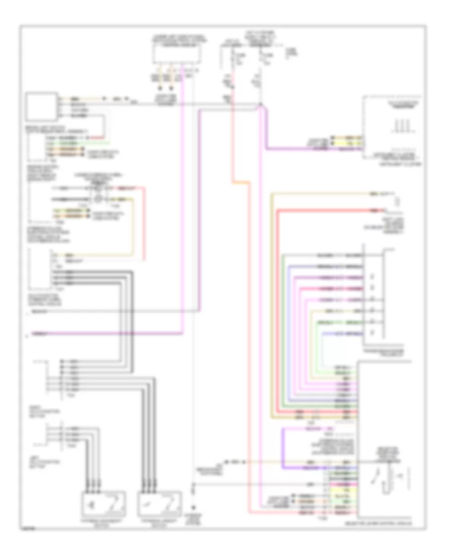 A T Wiring Diagram 2 of 2 for Volkswagen GTI 2 0T 2012
