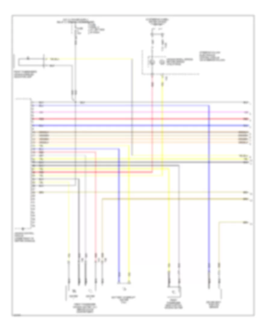 Supplemental Restraints Wiring Diagram 1 of 3 for Volkswagen Passat TDI SE 2014