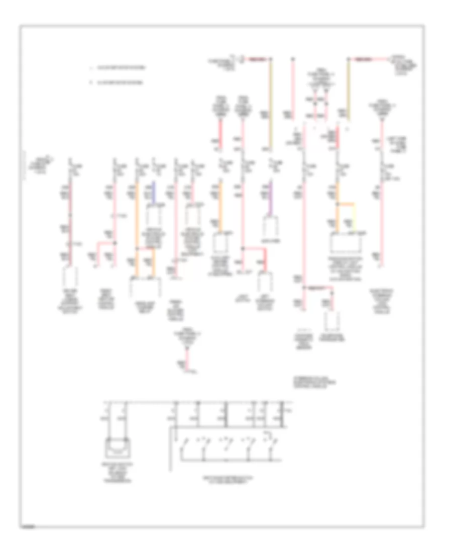 Power Distribution Wiring Diagram 5 of 5 for Volkswagen Jetta GLI 2012