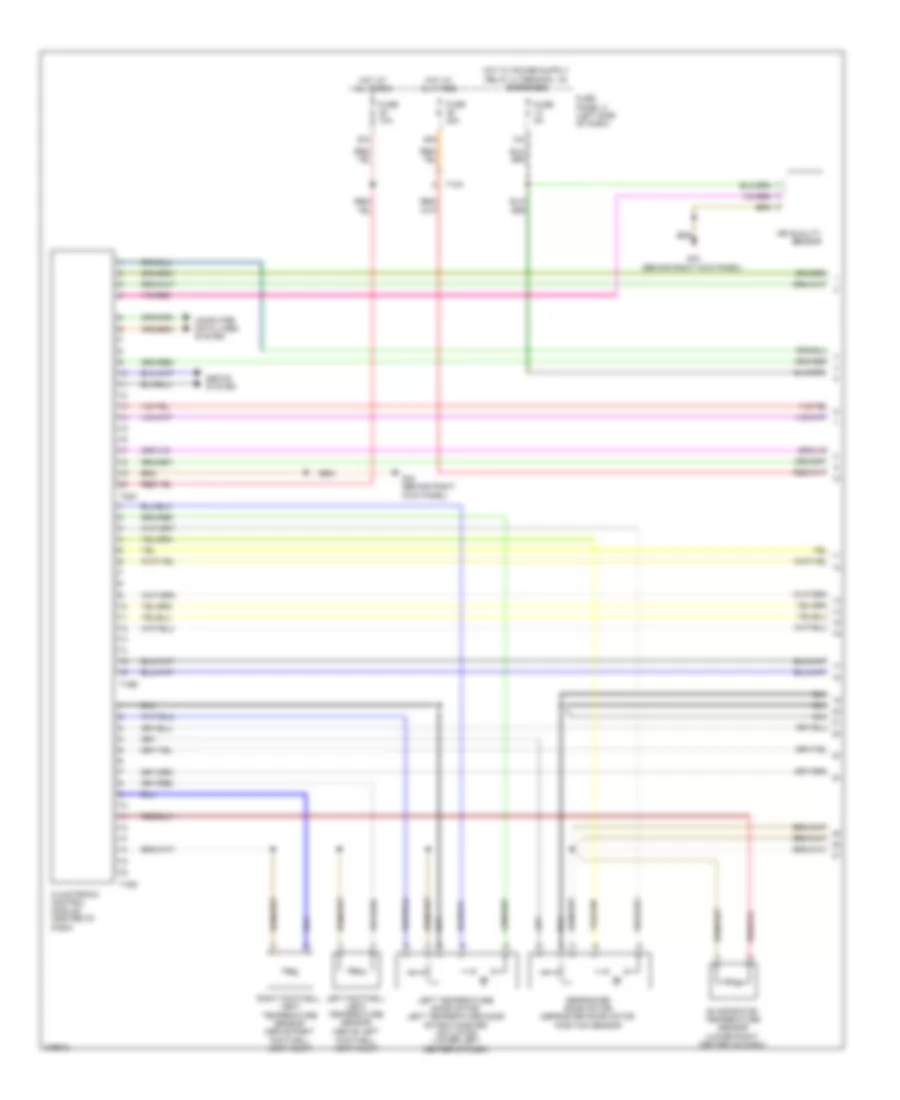 Automatic A C Wiring Diagram 1 of 4 for Volkswagen Jetta S 2012