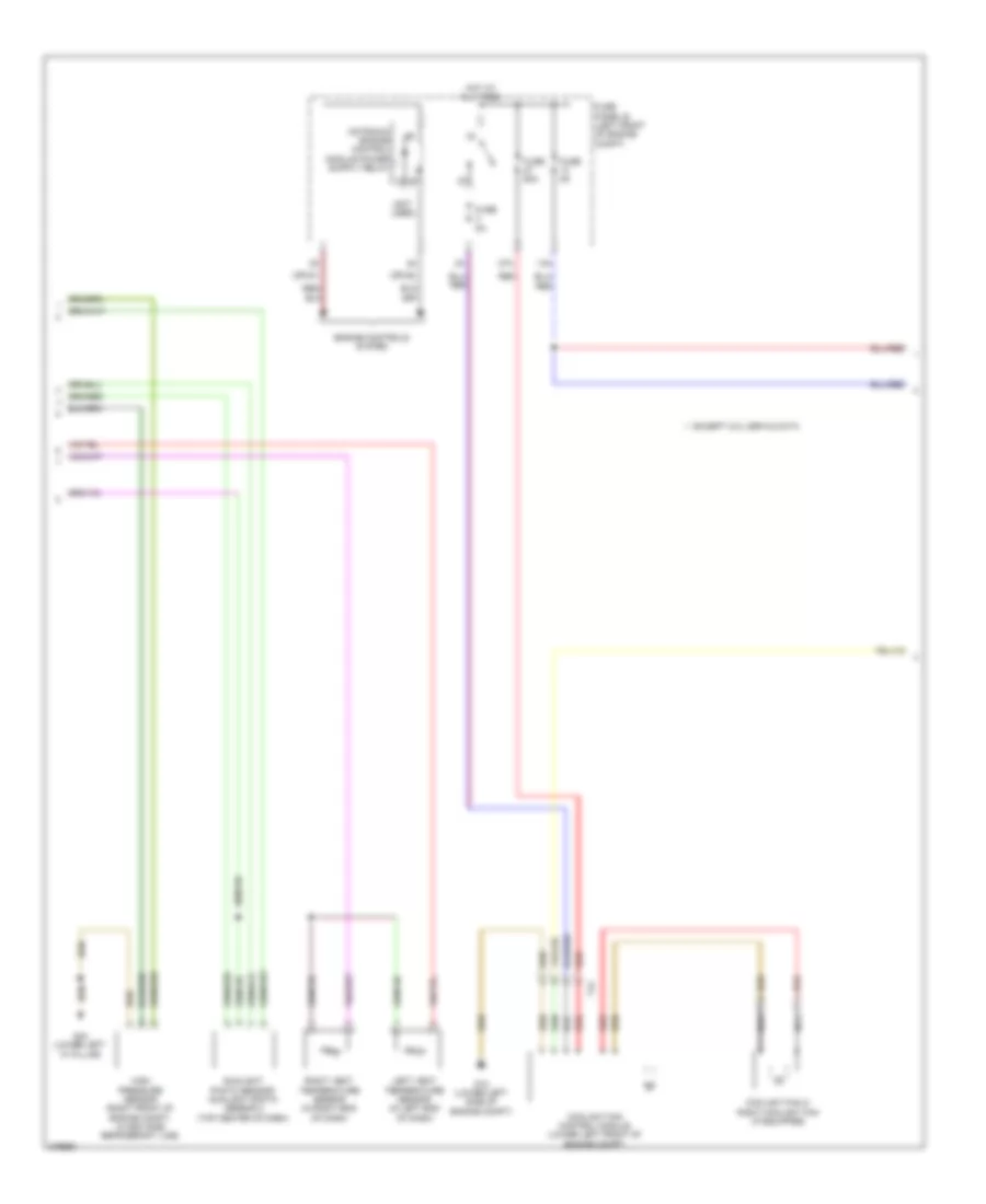 Automatic AC Wiring Diagram (3 of 4) for Volkswagen Jetta S 2012
