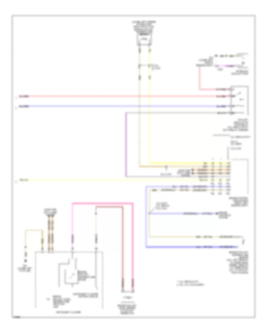 Automatic AC Wiring Diagram (4 of 4) for Volkswagen Jetta S 2012