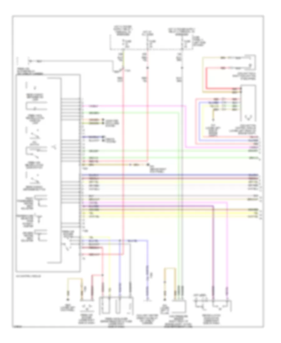 Manual AC Wiring Diagram (1 of 3) for Volkswagen Jetta S 2012