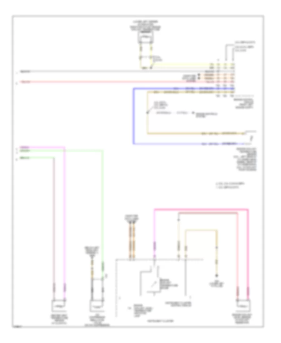 Manual AC Wiring Diagram (3 of 3) for Volkswagen Jetta S 2012