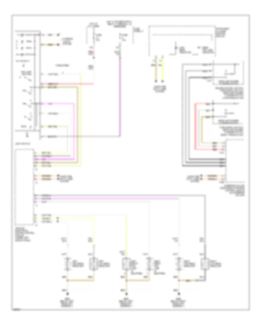 Headlights Wiring Diagram without High Intensity Gas Discharge Headlights for Volkswagen Rabbit S 2009